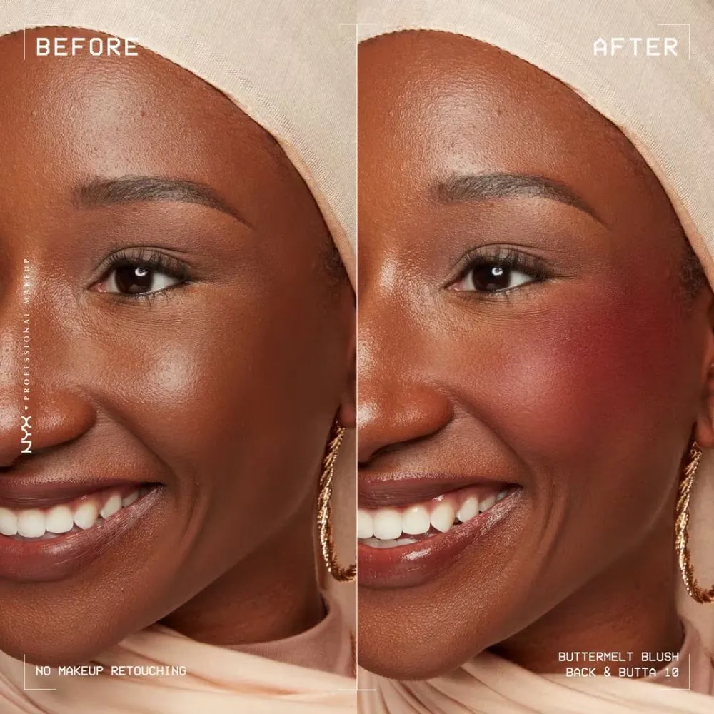 Fard de obraz Nyx Professional Makeup Buttermelt Blush BACK AND BUTTA