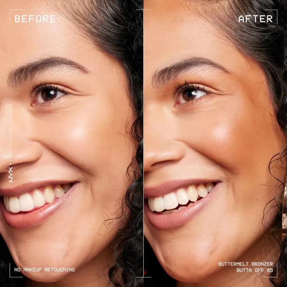 Pudra Bronzanta Nyx Professional Makeup Buttermelt Bronzer DESERVE BUTTA