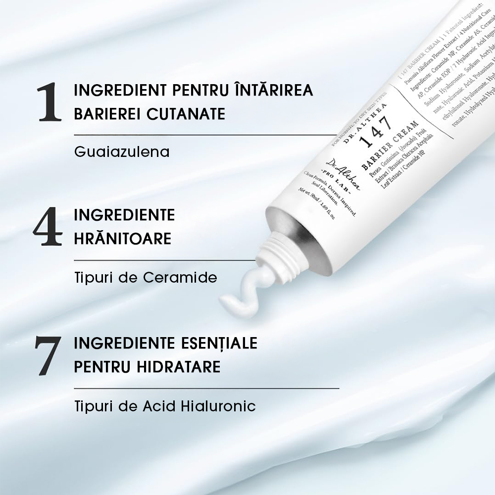 Crema Nutritiva Pentru Fortificarea Barierei Cutanate Dr. Althea 147 Barrier cream