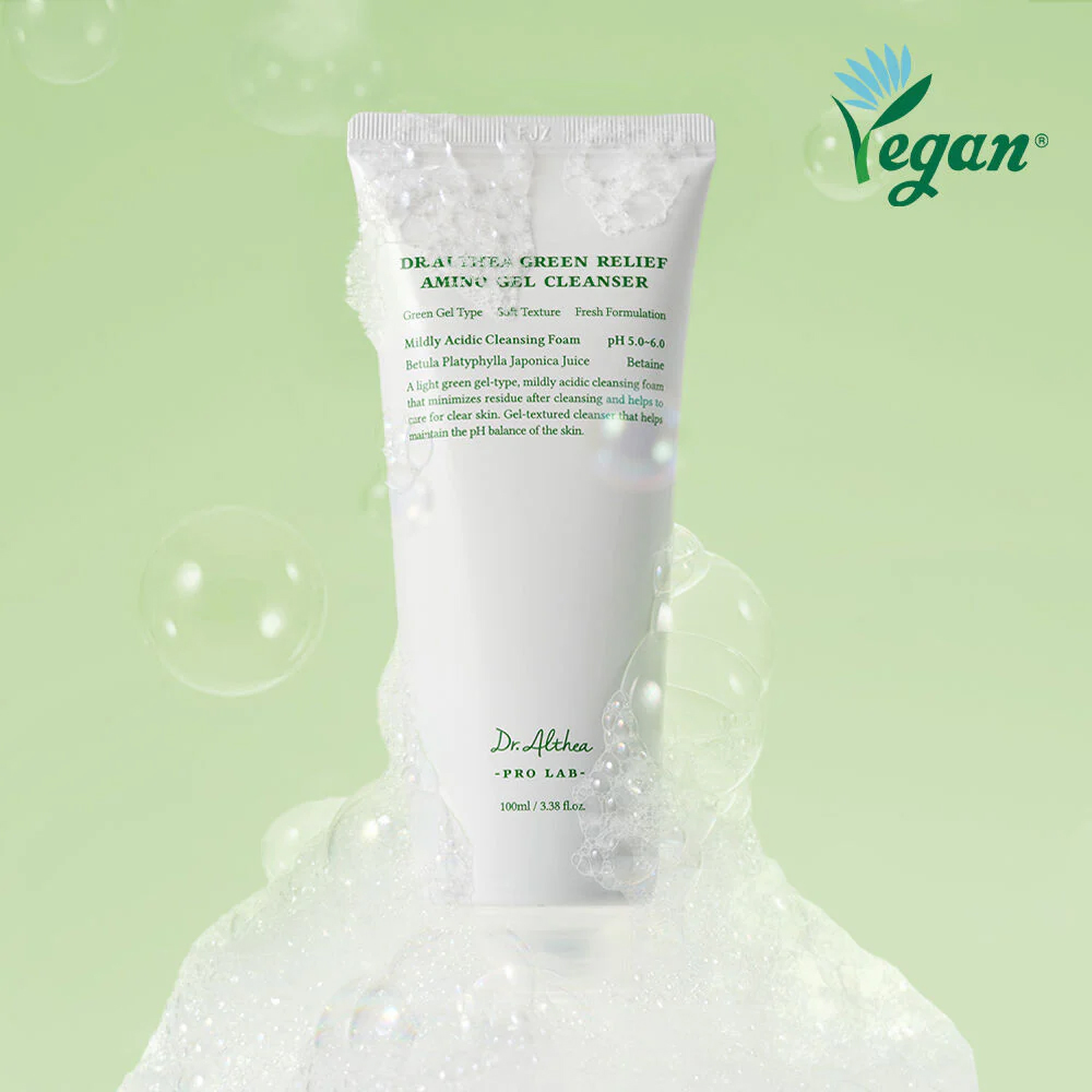 Gel pentru Curatare cu Efect de Hidratare Dr. Althea Green Relief Amino Gel Cleanser