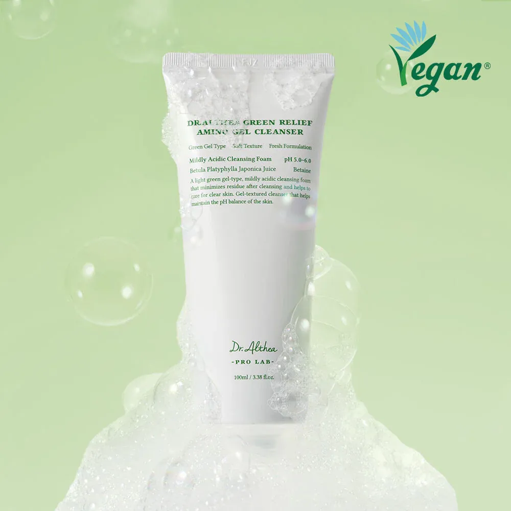 Gel pentru Curatare cu Efect de Hidratare Dr. Althea Green Relief Amino Gel Cleanser