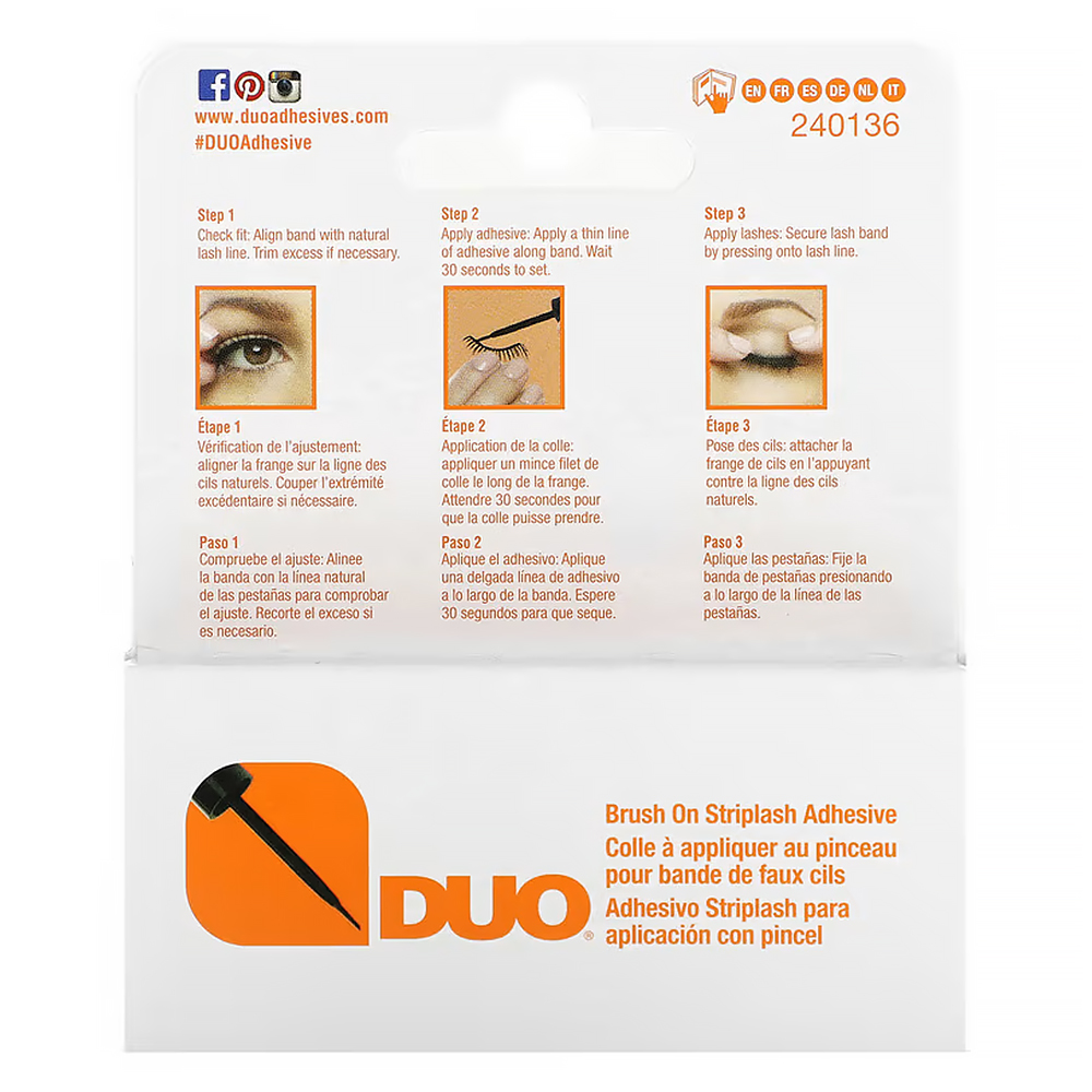 Adeziv Duo Brush-on Strip Lash Dark