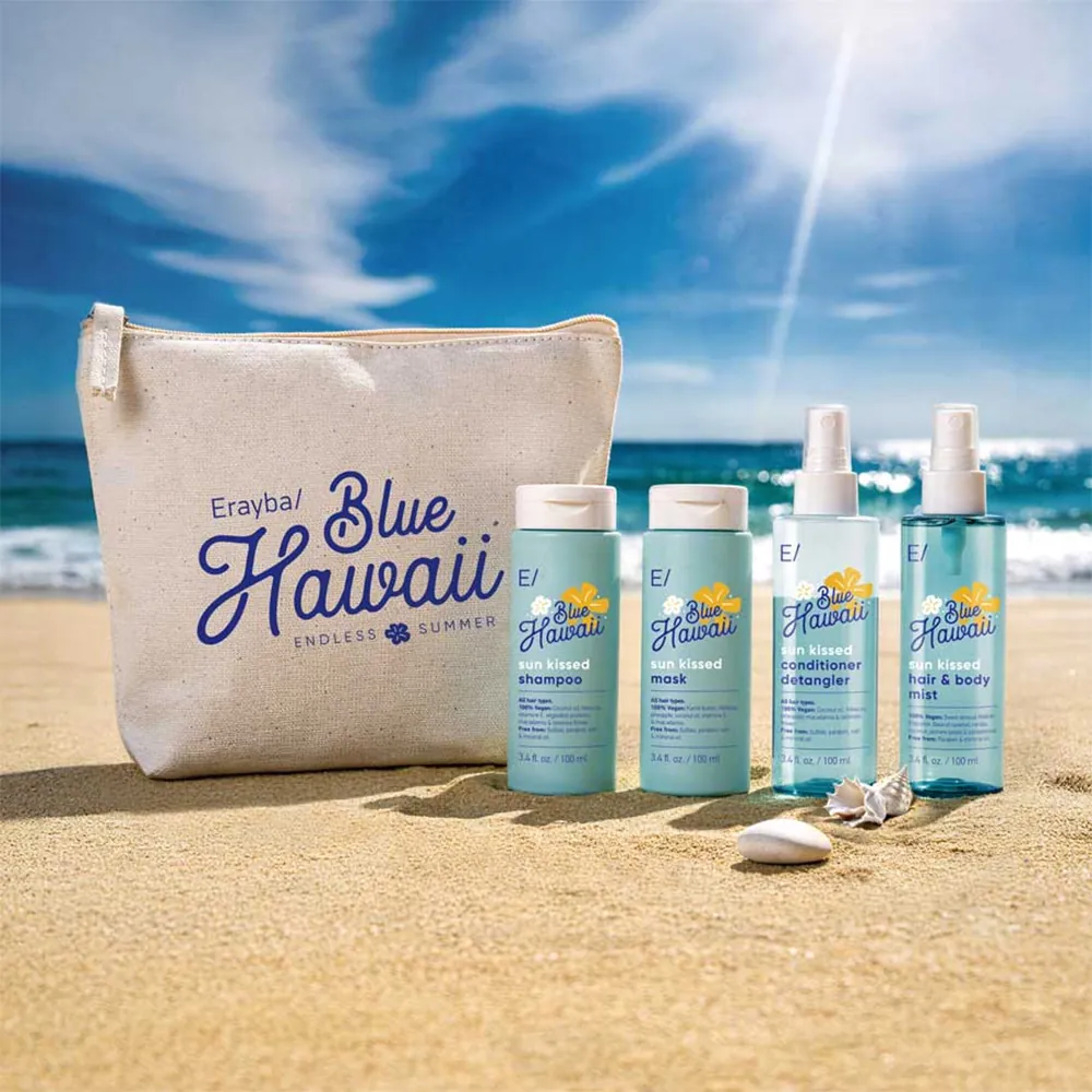 Set Îngrijire Păr Erayba Blue Hawaii