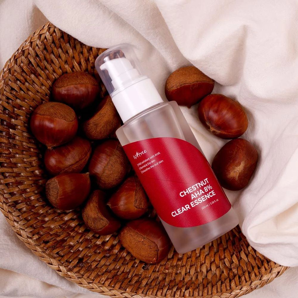 Esenta Exfolianta ISNTREE Chestnut AHA 8% Clear Essence