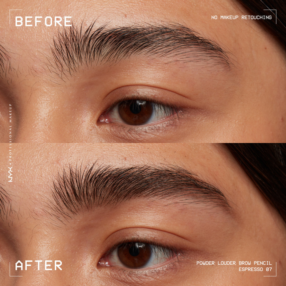Creion pentru Sprancene Nyx Professional Makeup Powder Louder Brow Pencil ESPRESSO
