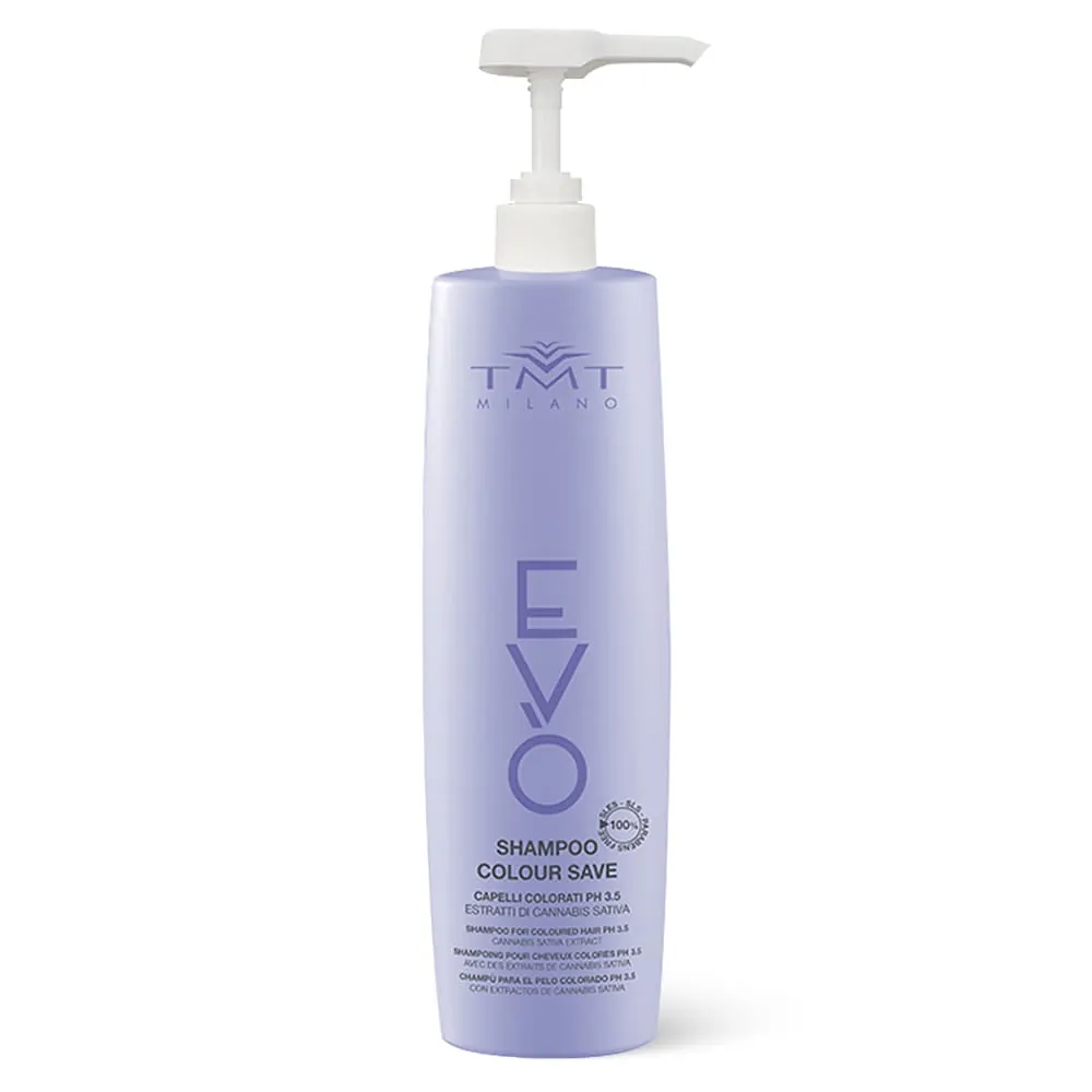 Sampon Profesional cu pH scazut pentru Par Vopsit TMT Milano EVO Colour Save Shampoo 1000 ml