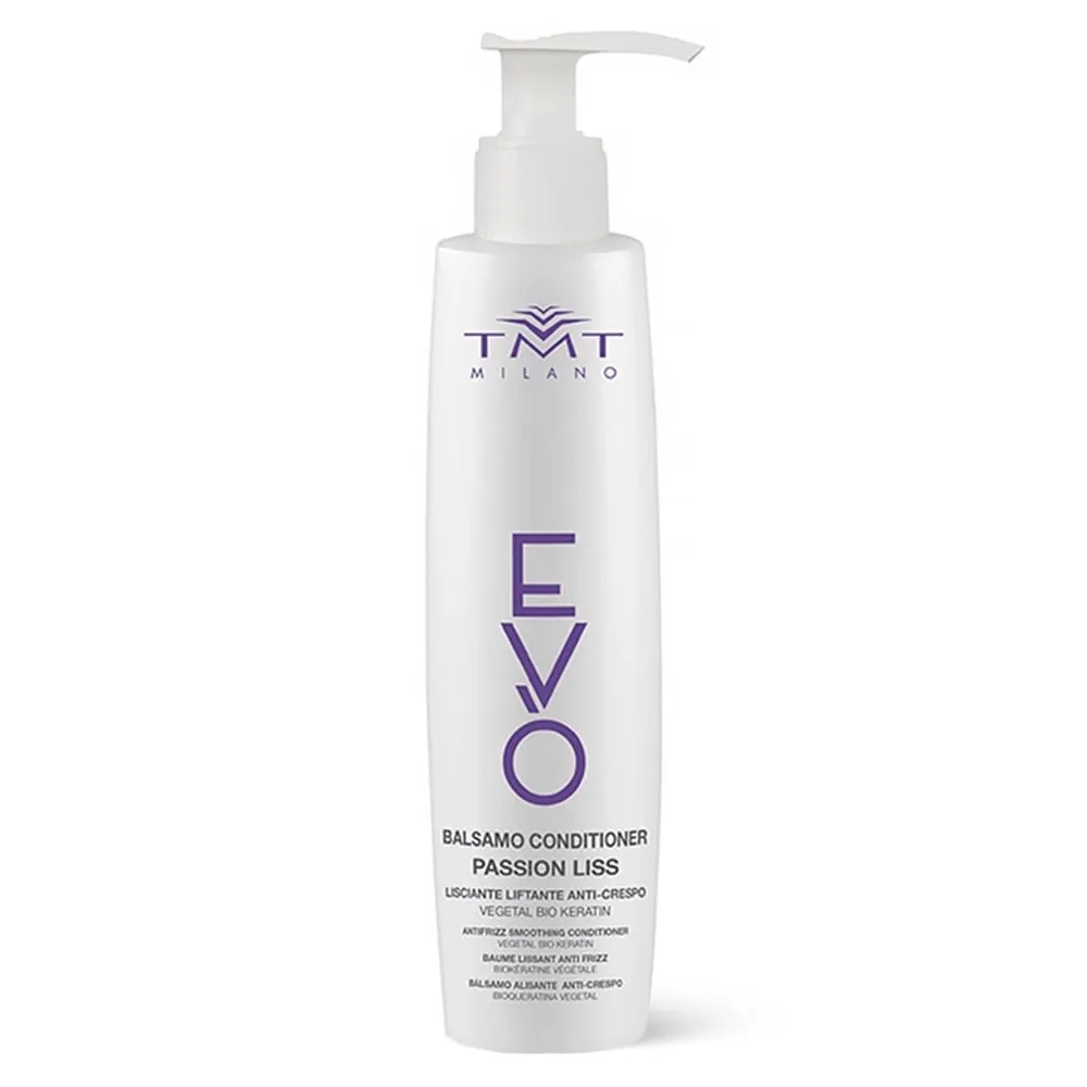 Balsam Profesional Anti-Frizz cu Efect de Netezire TMT Milano EVO Conditioner Passion Liss 300 ml
