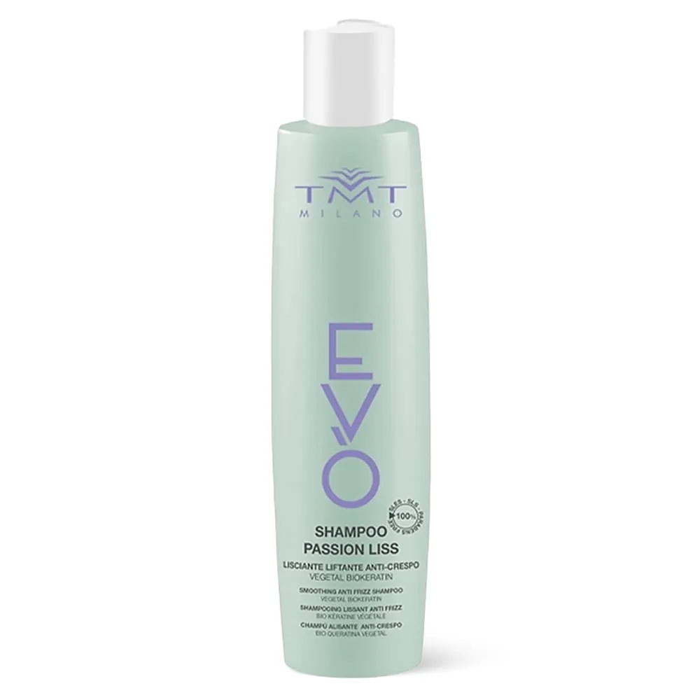 Sampon Profesional Anti-Frizz cu Efect de Netezire TMT Milano EVO Passion Liss Shampoo 300 ml