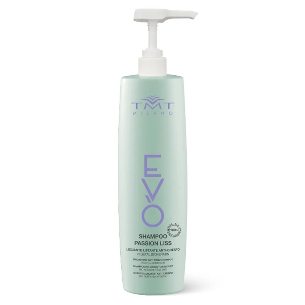 Sampon Profesional Anti-Frizz cu Efect de Netezire TMT Milano EVO Passion Liss Shampoo 1000 ml