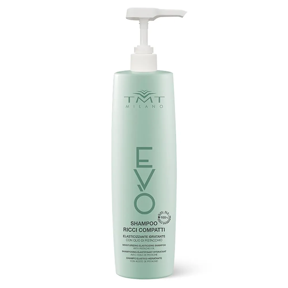 Sampon Profesional Hidratant pentru Parul Cret TMT Milano Evo Ricci Compatti Shampoo 1000 ml