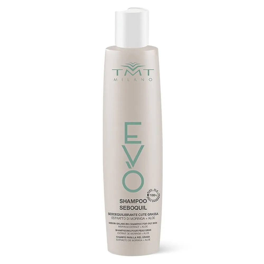 Sampon Profesional Anti-Sebum TMT Milano EVO Seboquil Shampoo 300 ml