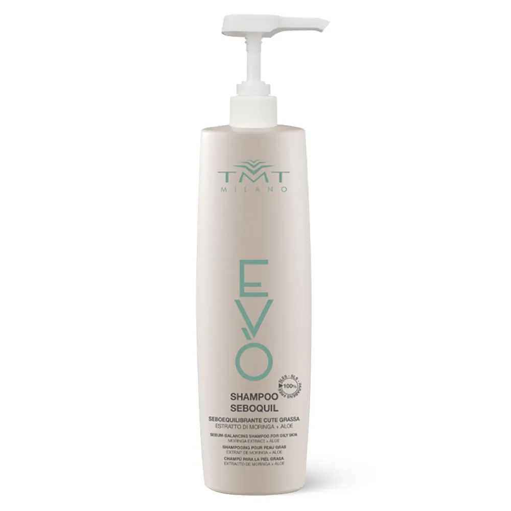 Sampon Profesional Anti-Sebum TMT Milano EVO Seboquil Shampoo 1000 ml