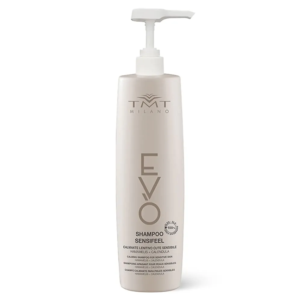 Sampon Profesional Calmant pentru Scapul Sensibil TMT Milano EVO Sensifeel Shampoo 1000 ml