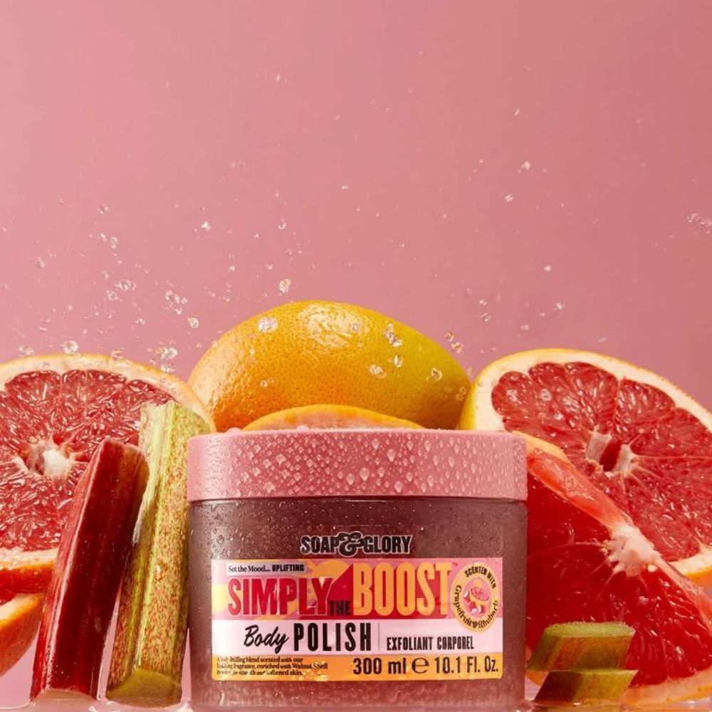 Exfoliant de Corp Soap & Glory Simply The Boost Body Scrub