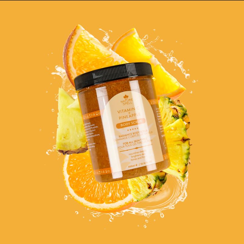 Exfoliant pentru Corp Nature Spell Vitamin C & Pineapple Body Scrub