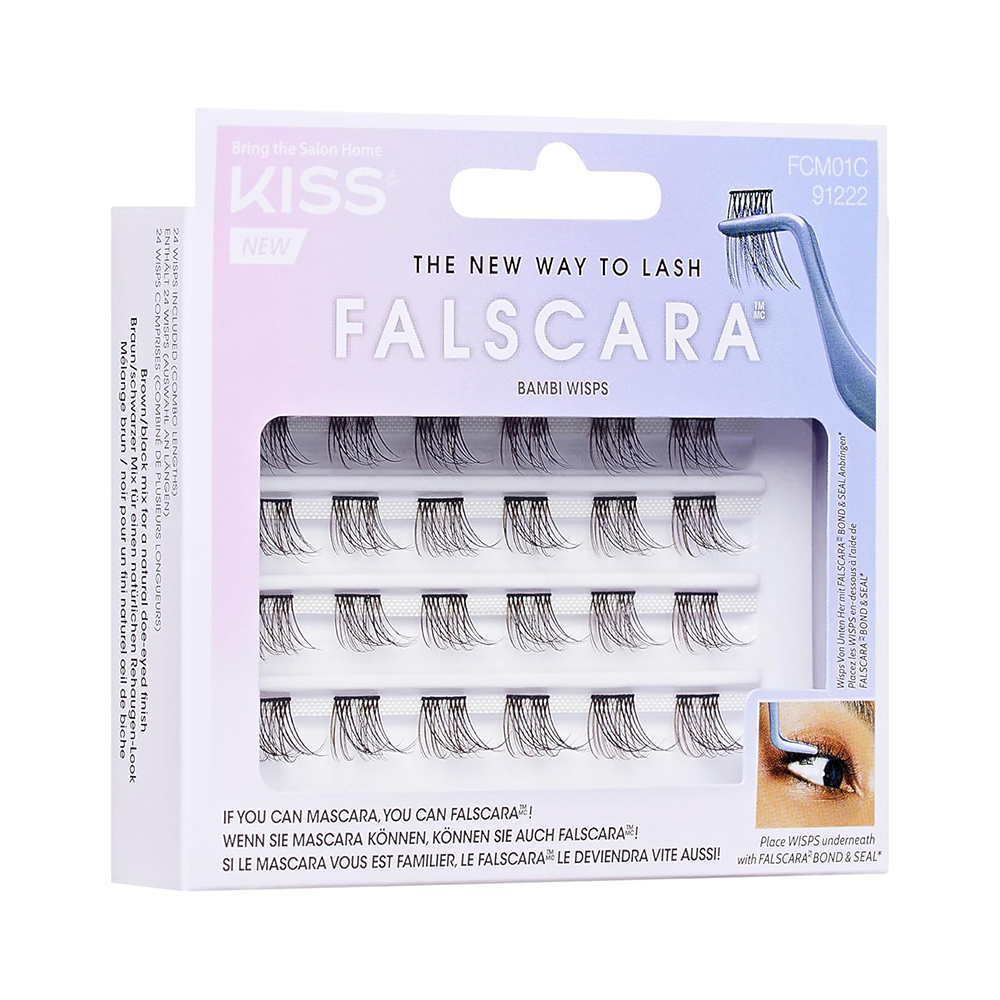 Gene False Individuale KissUSA Falscara Lashes Bambi Wisps Multipack