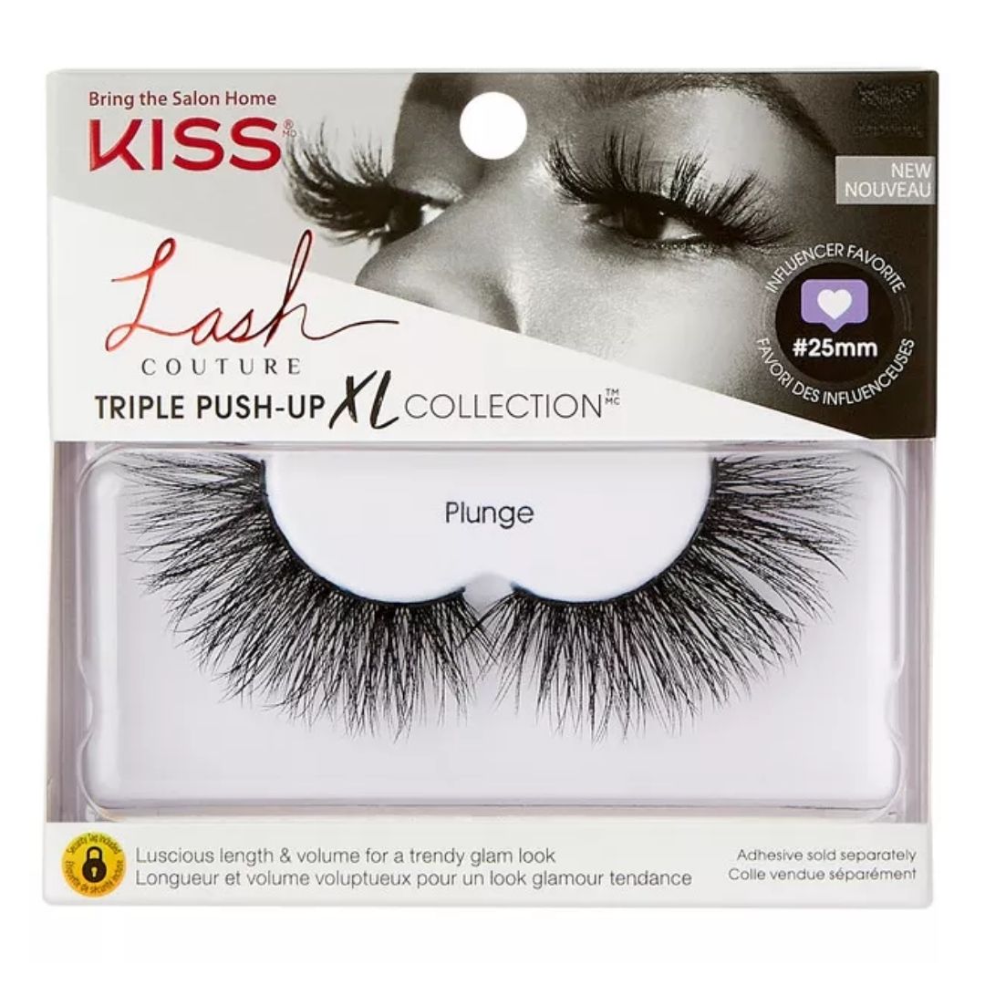 Gene false KissUSA Lash Couture Triple Push Up XL Collection Plun