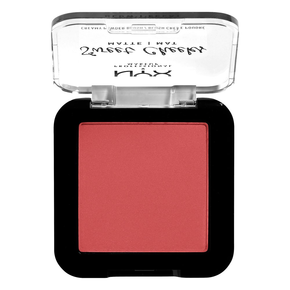 Fard de Obraz NYX Professional Makeup Sweet Cheeks Creamy Powder Blush Matte Citrine Rose