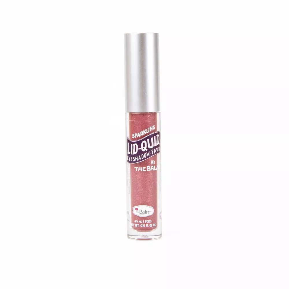 Fard de pleoape lichid theBalm Lid-Quid Sparkling Liquid Eyeshadow Strawberry Daiquiri