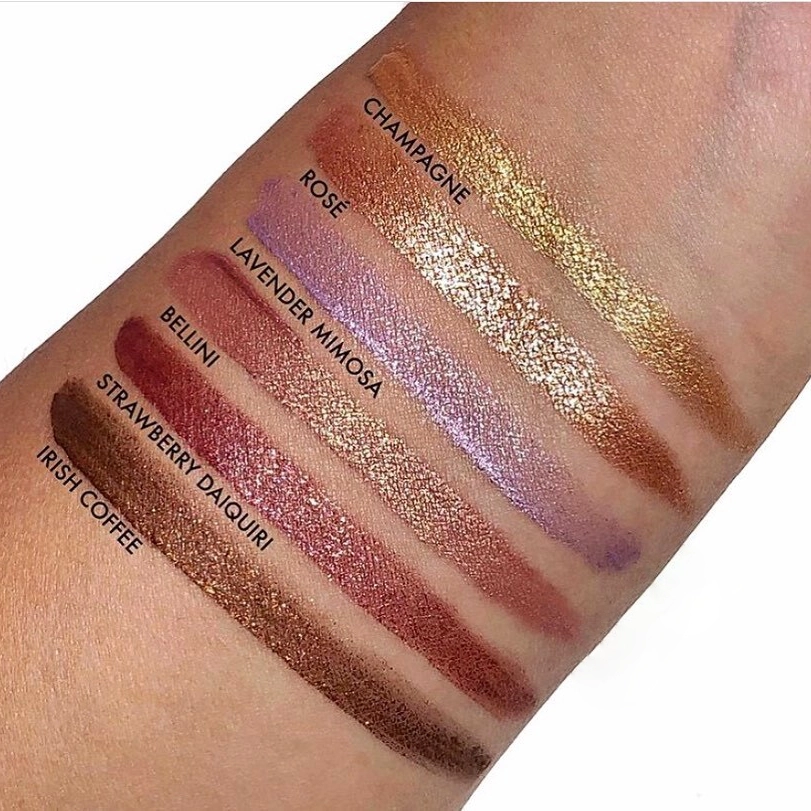 Fard de pleoape lichid theBalm Lid-Quid Sparkling Liquid Eyeshadow Bellini