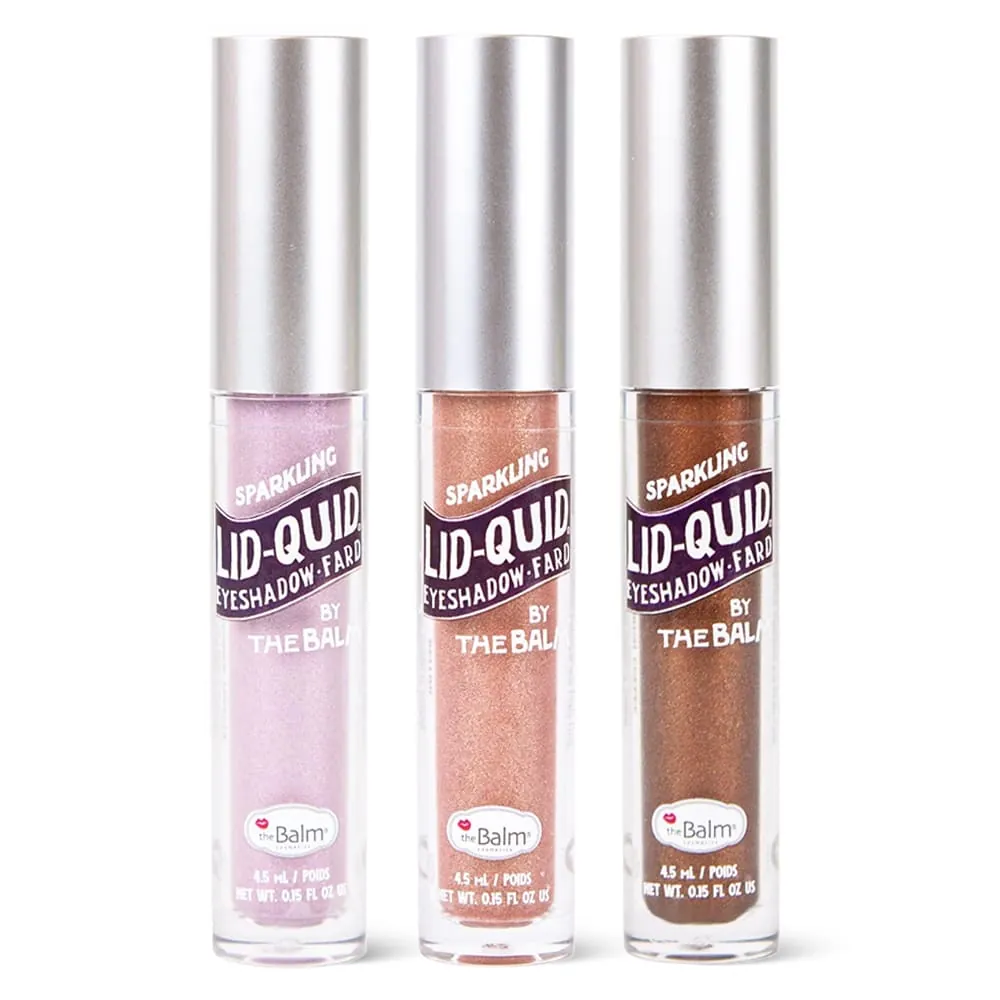 Fard de pleoape lichid theBalm Lid-Quid Sparkling Liquid Eyeshadow Bellini