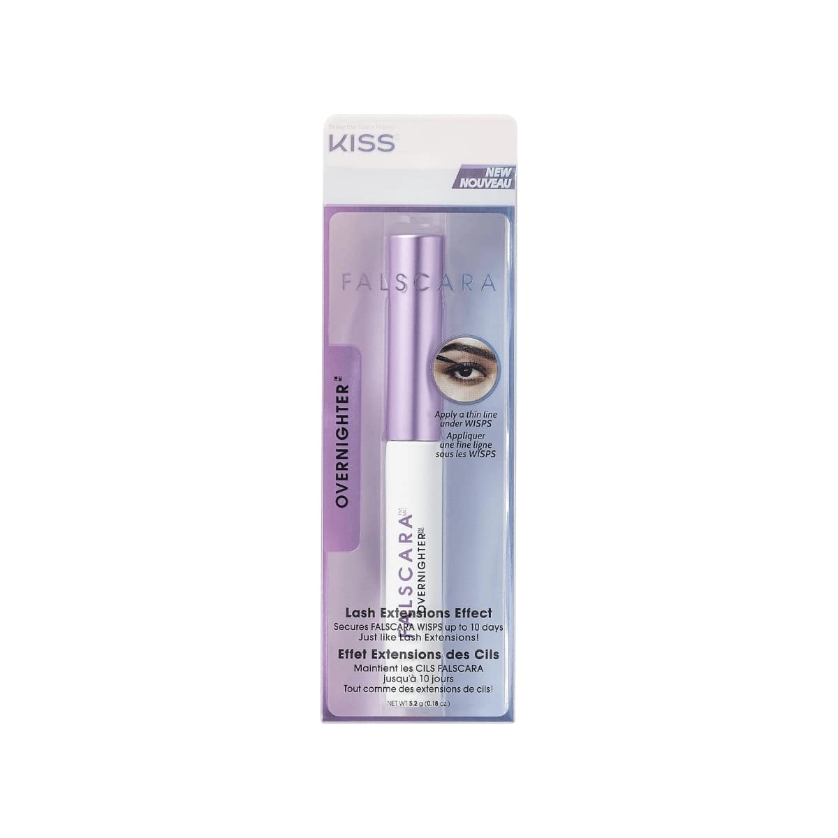 Fixator pentru Genele False KissUSA Falscara OVERNIGHTER 10 Day Sealer