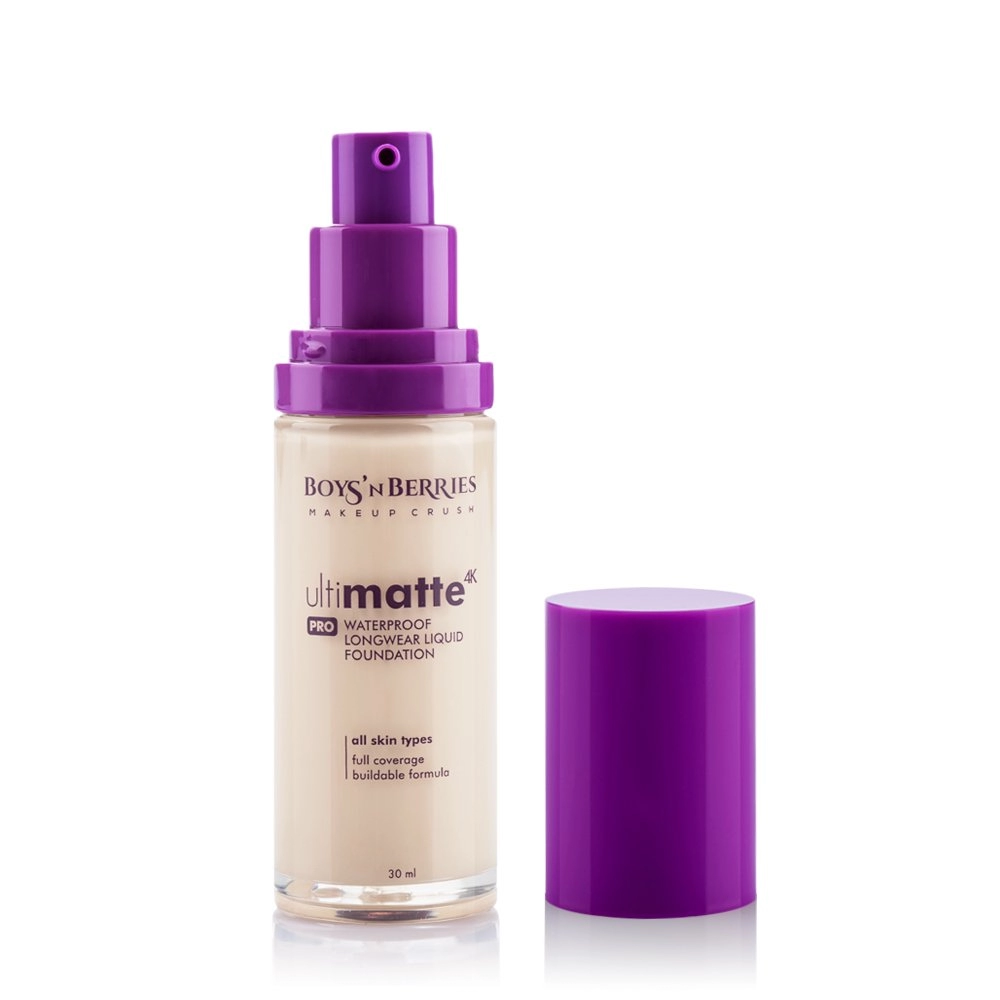 Fond de ten Boys`n Berries Ultimatte 4K PRO Liquid Foundation Vanilla Boys`n Berries