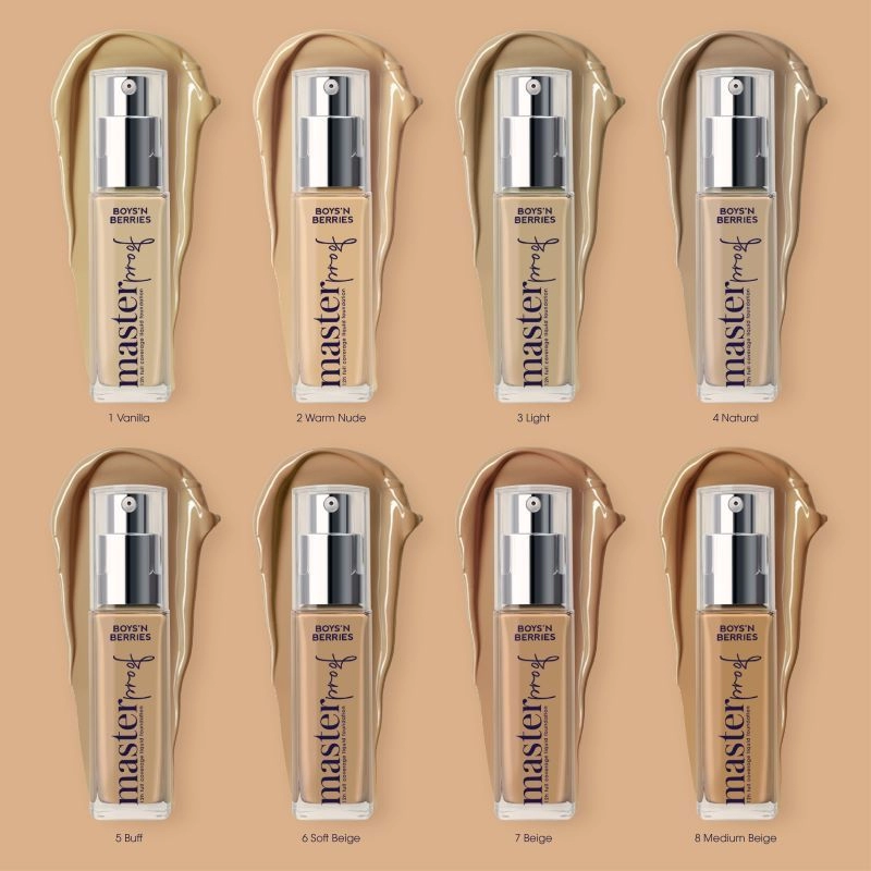 Fond de Ten Boys`n Berries MASTERPROOF 12h Liquid Foundation