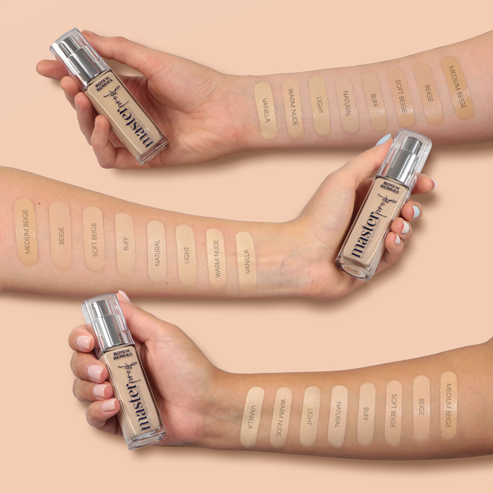 Fond de ten Boys`n Berries MASTERPROOF 12h Liquid Foundation Buff