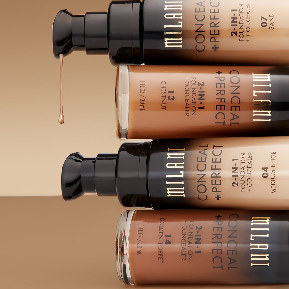 Fond de Ten Milani Conceal + Perfect 2 in 1 Foundation + Concealer