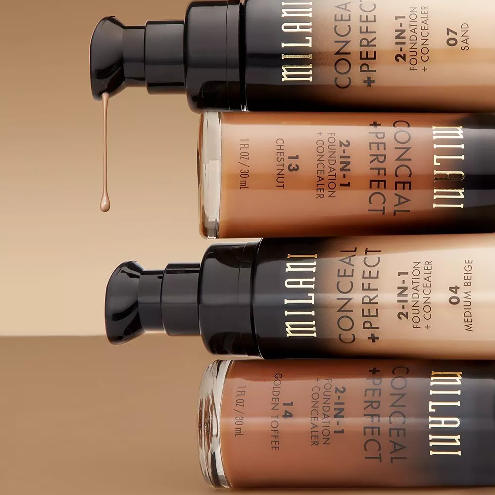 Fond de Ten Milani Conceal + Perfect 2 in 1 Foundation + Concealer