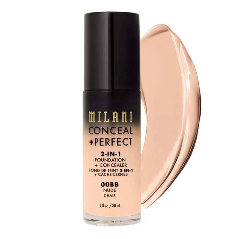 Fond de Ten Milani Conceal + Perfect 2 in 1 Foundation + Concealer Nude