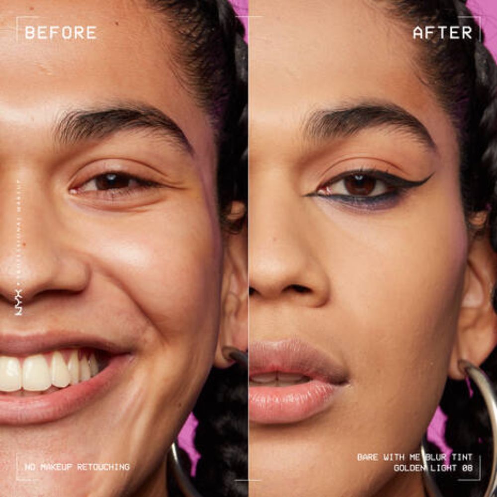 Fond de Ten NYX Professional Makeup Bare with Me Blur Tint Golden Light