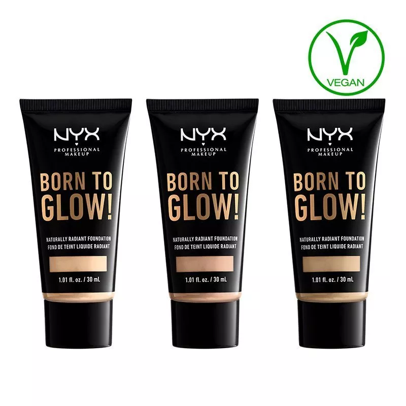 Fond de Ten NYX Professional Makeup Born To Glow Naturally Radiant Foundation