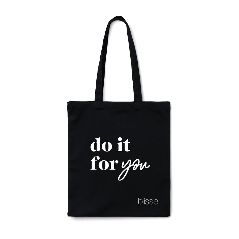 Geanta din Panza cu Imprimeu Blisse Tote Bag