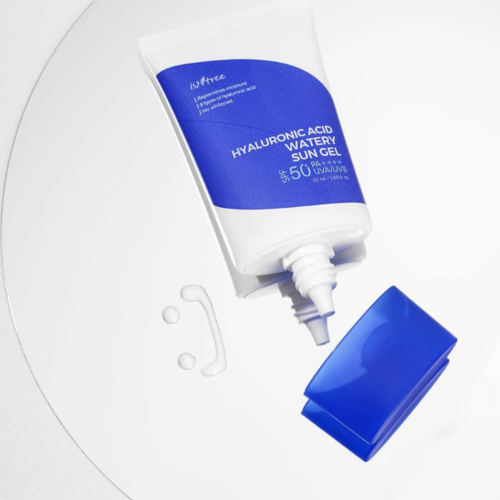 Gel Hidratant cu Protectie Solara ISNTREE Hyaluronic Acid Watery Sun Gel