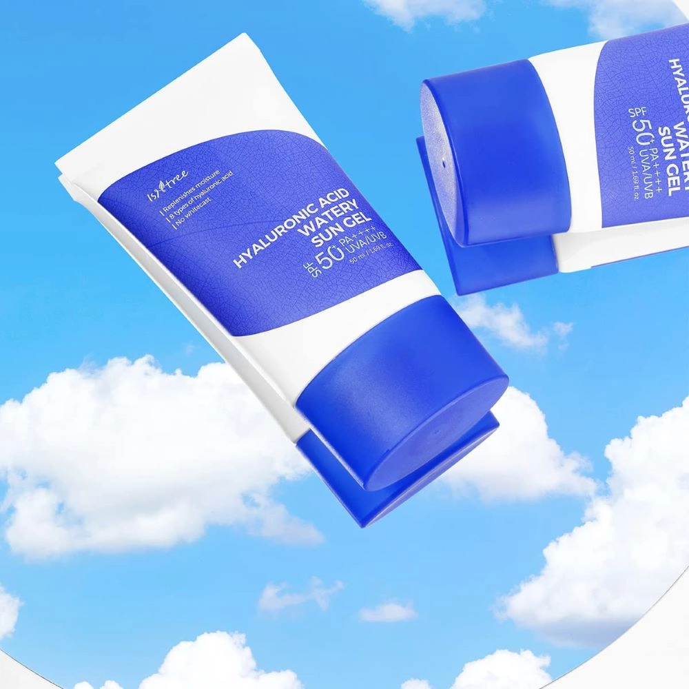Gel Hidratant cu Protectie Solara ISNTREE Hyaluronic Acid Watery Sun Gel