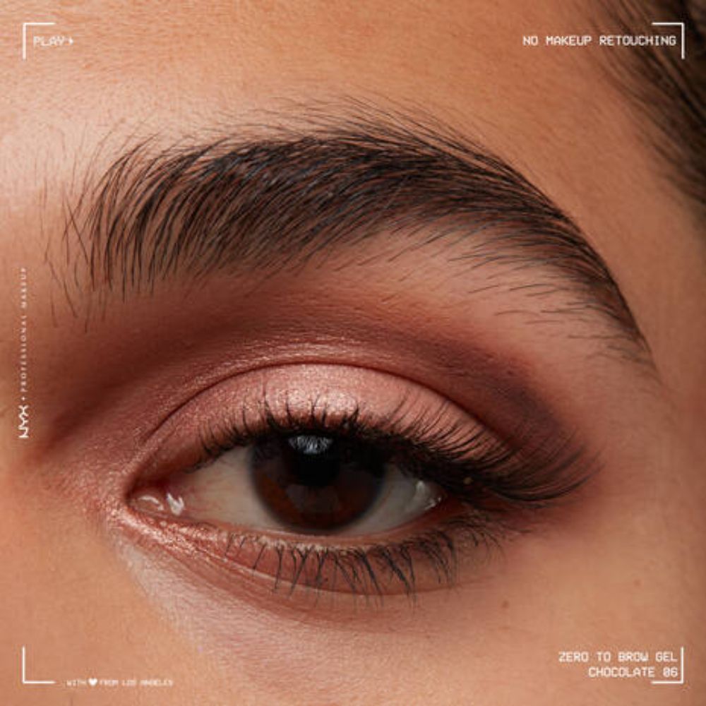 Gel pentru Sprancene NYX Professional Makeup Zero to Brow Gel Chocolate