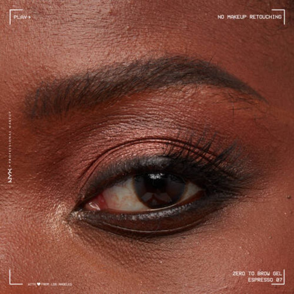 Gel pentru Sprancene NYX Professional Makeup Zero to Brow Gel Espresso