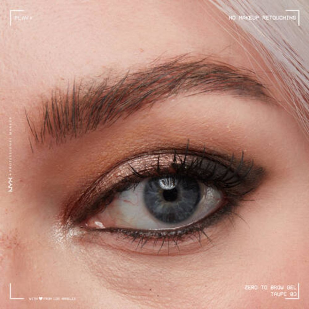 Gel pentru Sprancene NYX Professional Makeup Zero to Brow Gel Taupe