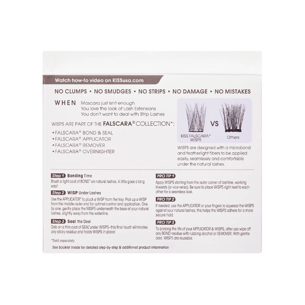 Gene False Individuale KissUSA Falscara Extra Drama Wisps