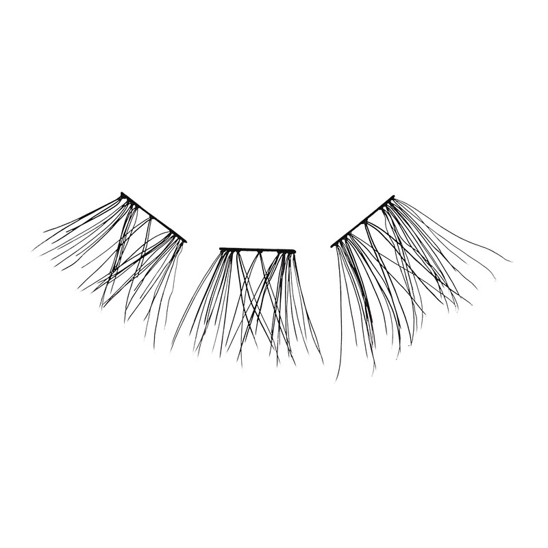 Gene False Individuale KissUSA Falscara Lashes Natural Wispy Wisps Multipack