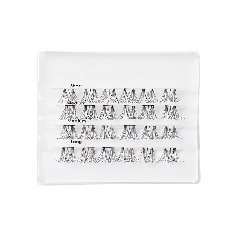 Gene False Individuale KissUSA Falscara Lashes Natural Wispy Wisps Multipack