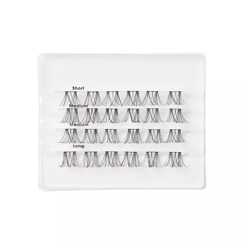 Gene False Individuale KissUSA Falscara Lashes Natural Wispy Wisps Multipack