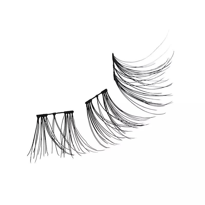 Gene False Individuale KissUSA Falscara Lashes Natural Wispy Wisps Multipack