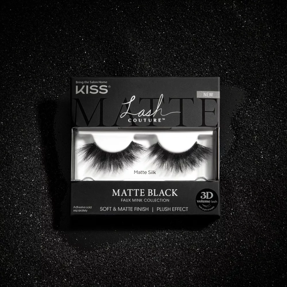Gene False Kiss USA Lash Couture Matte Black Matte Silk
