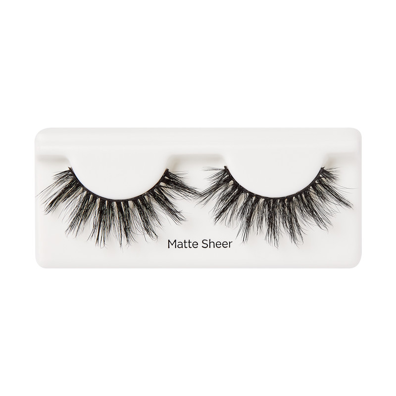 Gene False KissUSA Lash Couture Matte Black Matte Sheer