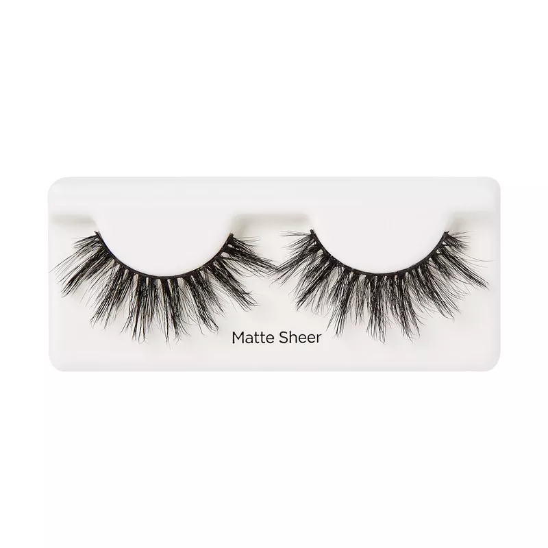 Gene False KissUSA Lash Couture Matte Black Matte Sheer
