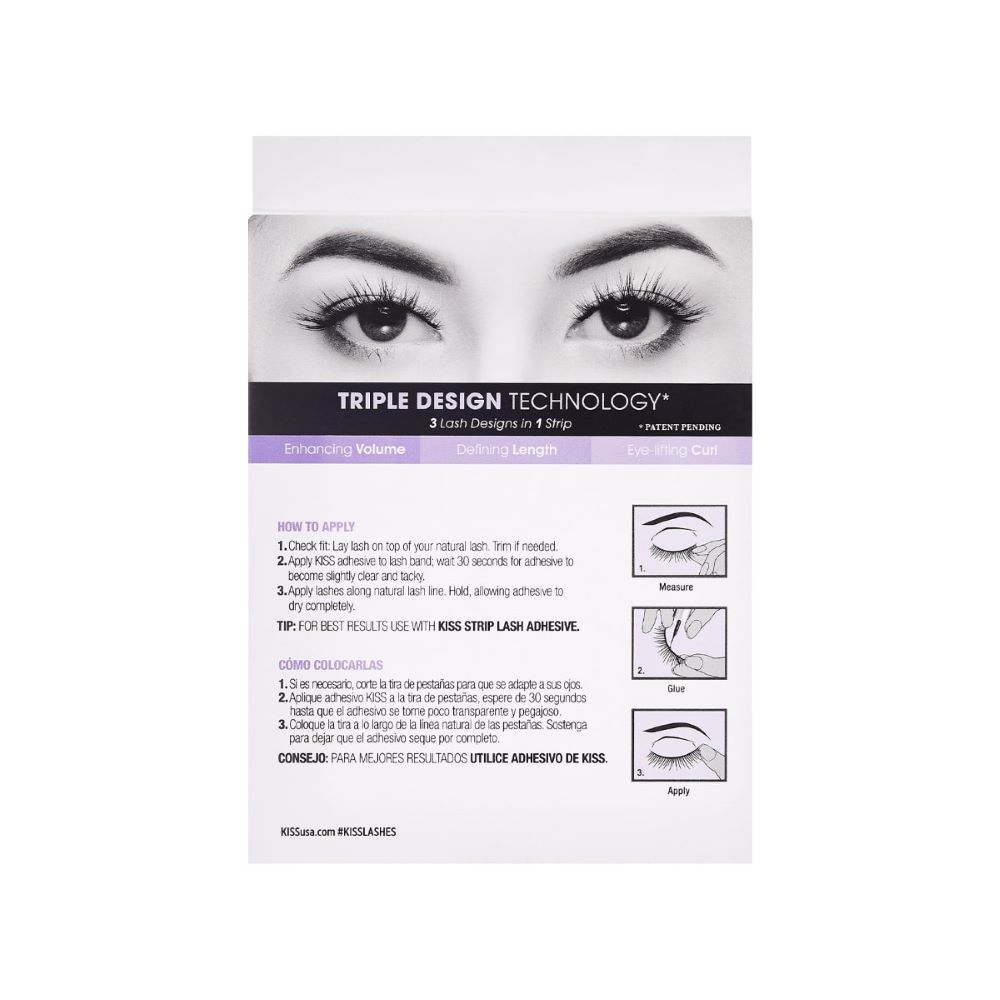 Gene False KissUSA Lash Couture Triple Push-Up Collection Bombshell