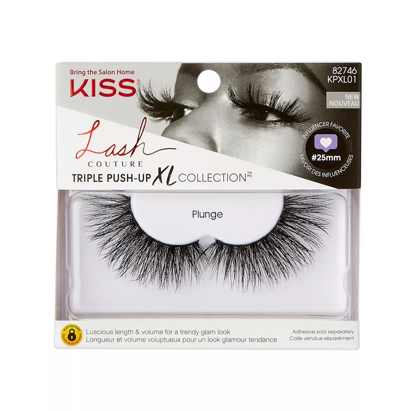 Gene false KissUSA Lash Couture Triple Push Up XL Collection Plunge